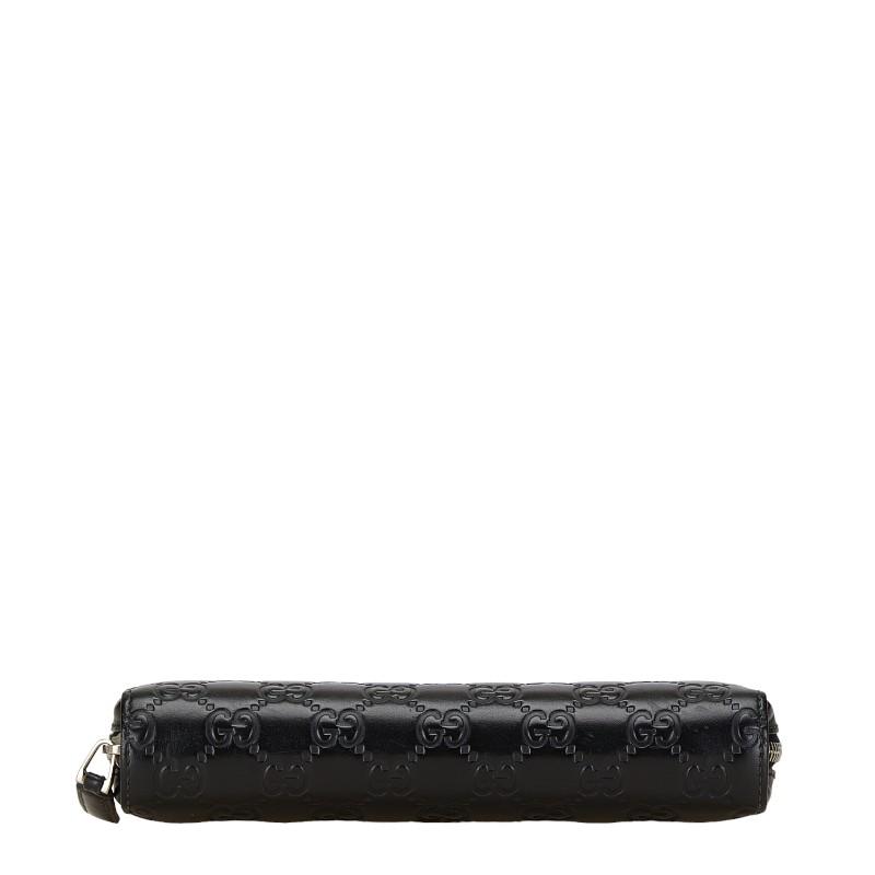 グッチ マイクログッチシマレザー 3つ折ラウンドファスナー 長財布 Y05068 GUCCI（グッチ） マイクログッチシマ ラウンドファスナー 長財布