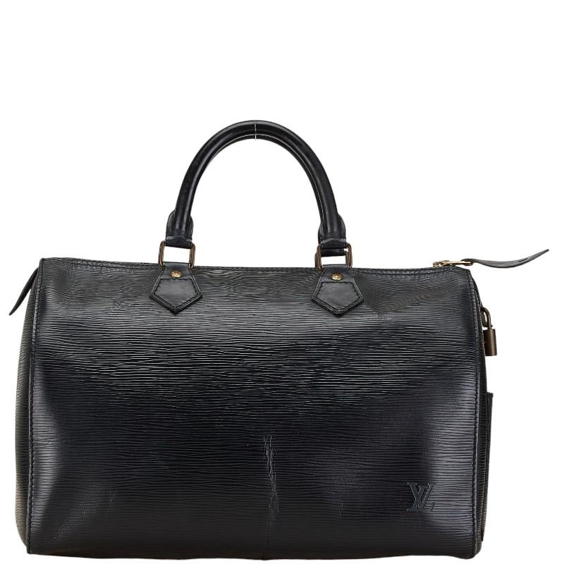 ルイ ヴィトン エピ スピーディ35 ハンドバッグ ボストンバッグ M42992 ノワール ブラック レザー レディース LOUIS VUITTON 【中古】 LOUIS VUITTON（ルイ・ヴィトン） ルイ ヴィトン エピ スピーディ35