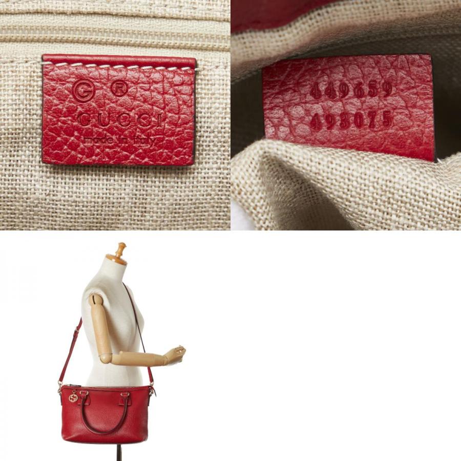 GUCCI グッチ インターロッキングG ハンドバッグ ショルダー