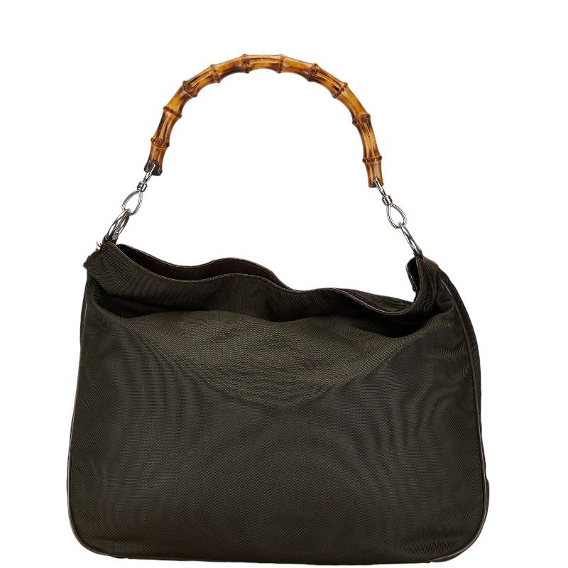 美品　GUCCIバンブー 2way ショルダーバッグ 楽天市場】美品 グッチ バンブー レザー 2WAY ショルダー ハンド