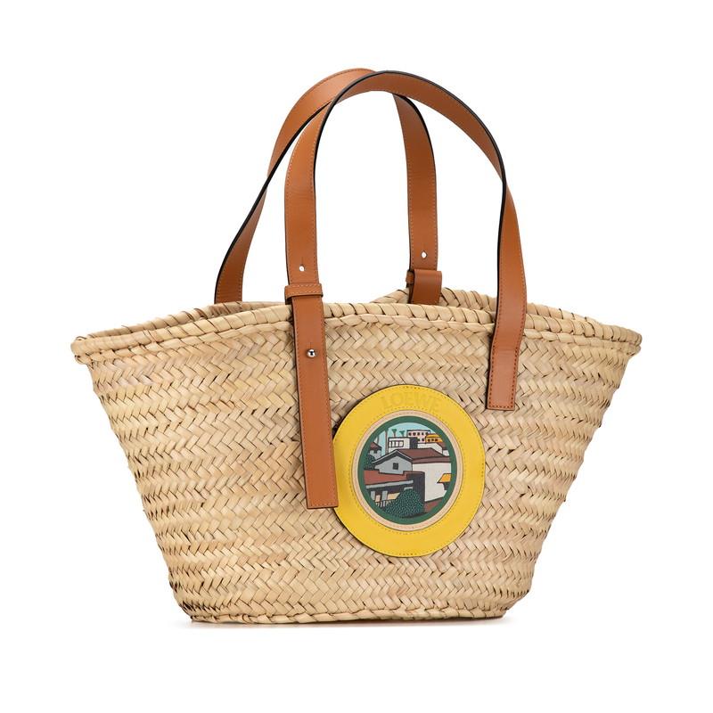 LOEWE（ロエベ） バスケットミディアム トートバッグ ショルダーバッグ