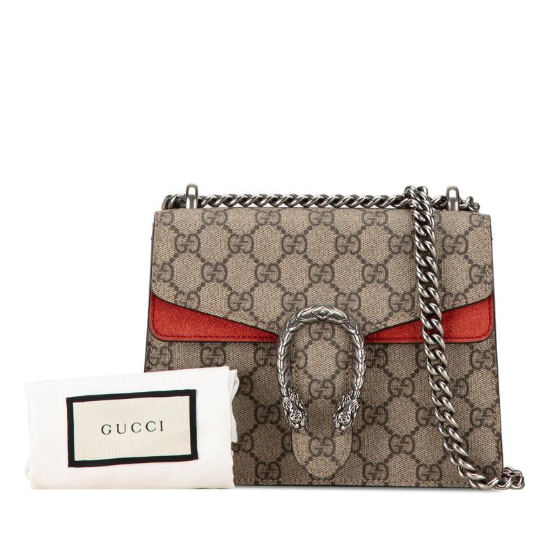 GUCCI グッチ GGスプリーム ディオニュソス チェーンショルダーバッグ  