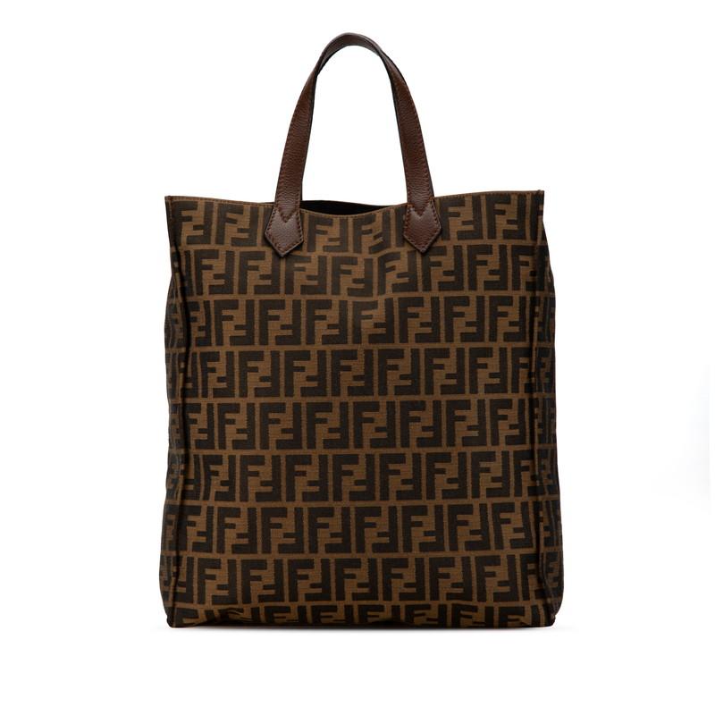 FENDI フェンディ ズッカ トートバッグ ブラウン FENDI フェンディ ズッカ ハンドバッグ トートバッグ 8BH263