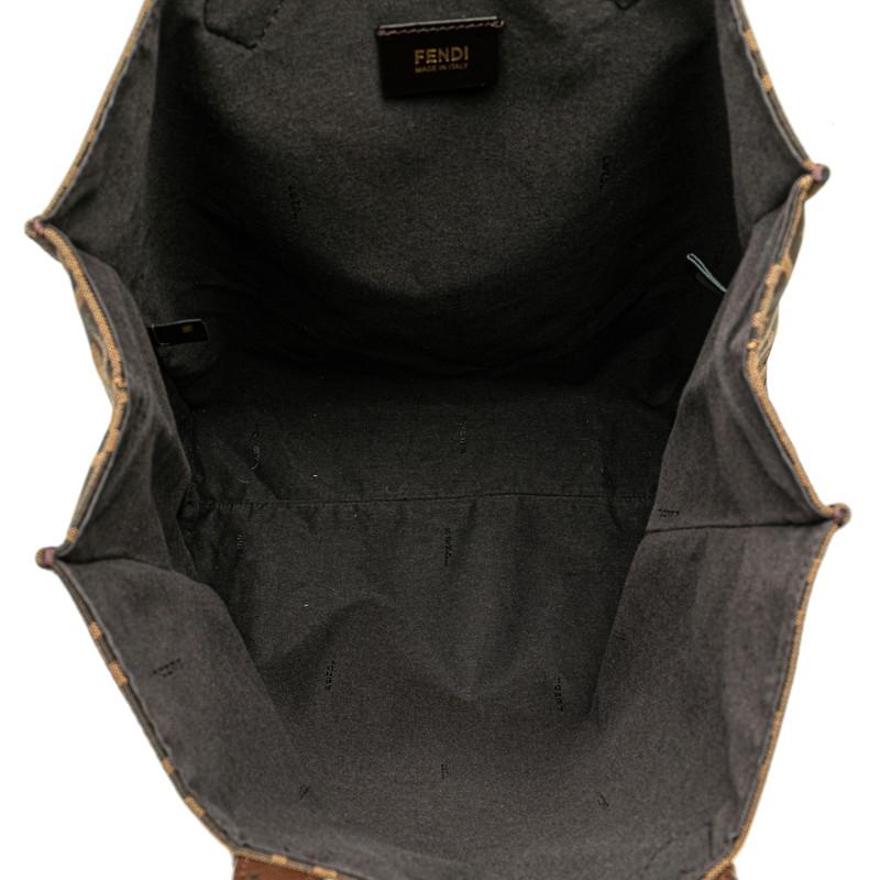 FENDI（フェンディ） ズッカ ハンドバッグ トートバッグ 8BH263