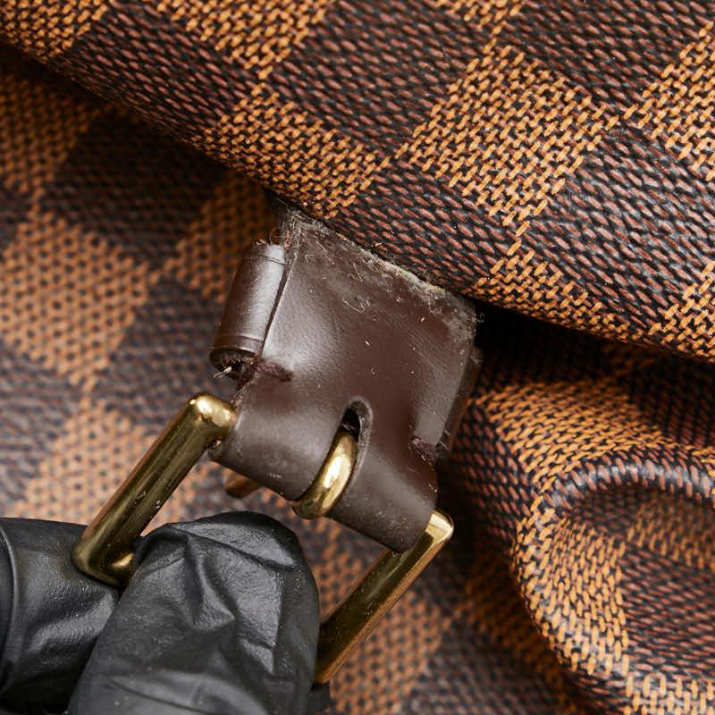 ルイ ヴィトン ダミエ ソーホー リュック バックパック N51132 ブラウン PVC レザー レディース LOUIS VUITTON 【中古】 LOUIS VUITTON（ルイ・ヴィトン） ルイ ヴィトン ダミエ ソーホー