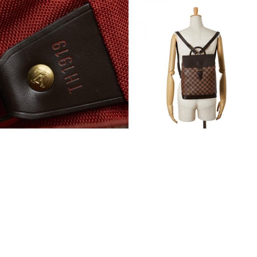 LOUIS VUITTON ルイ ヴィトン ダミエ ソーホー リュック バック