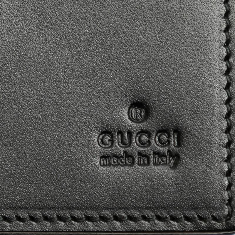 GUCCI グッチ 手帳カバー 031 0416 1023 ブラック レザー レディース 