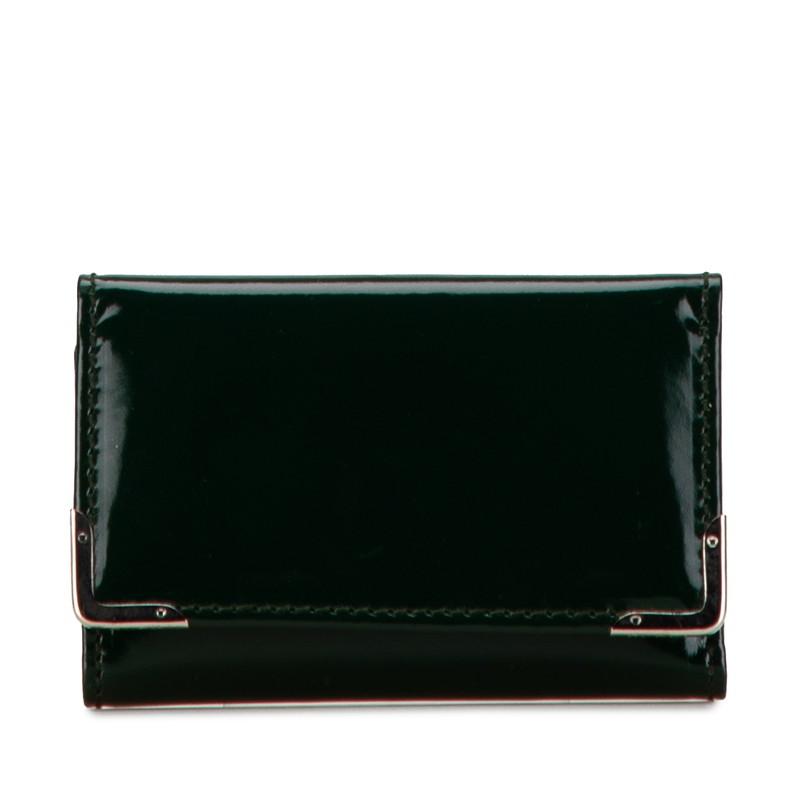 GUCCI グッチ キーケース 6連 033 1408 0776 グリーン エナメル  