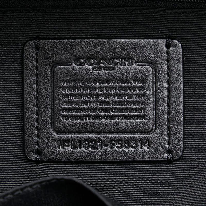 COACH（コーチ） シグネチャー リュック バックパック F58314 ブラック