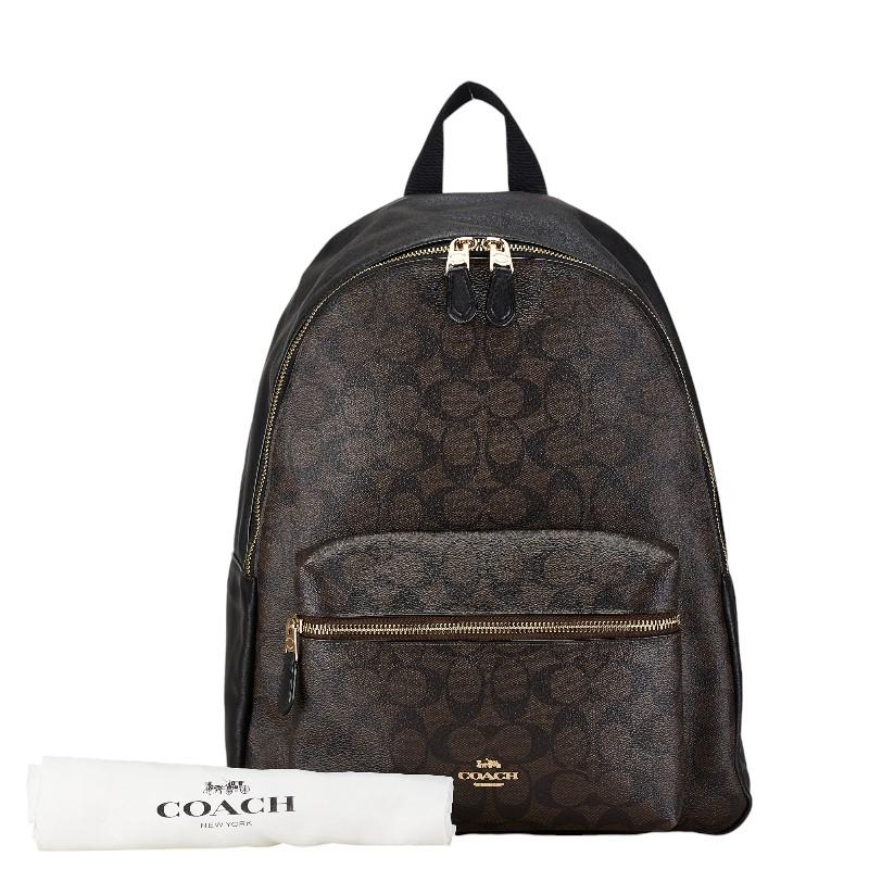 COACH（コーチ） シグネチャー リュック バックパック F58314 ブラック