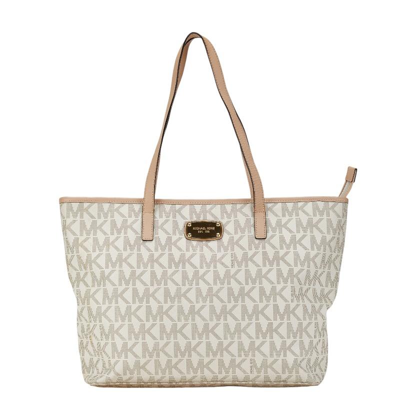 MICHAEL KORS ハンドバック　ベージュ マイケルコース MICHAEL KORS バッグ （ベージュ