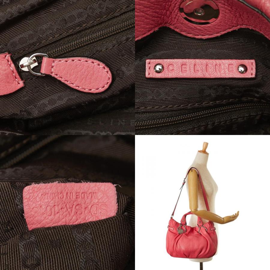 CELINE セリーヌ ピロー スモール ハンドバッグ ショルダーバッグ 2WAY