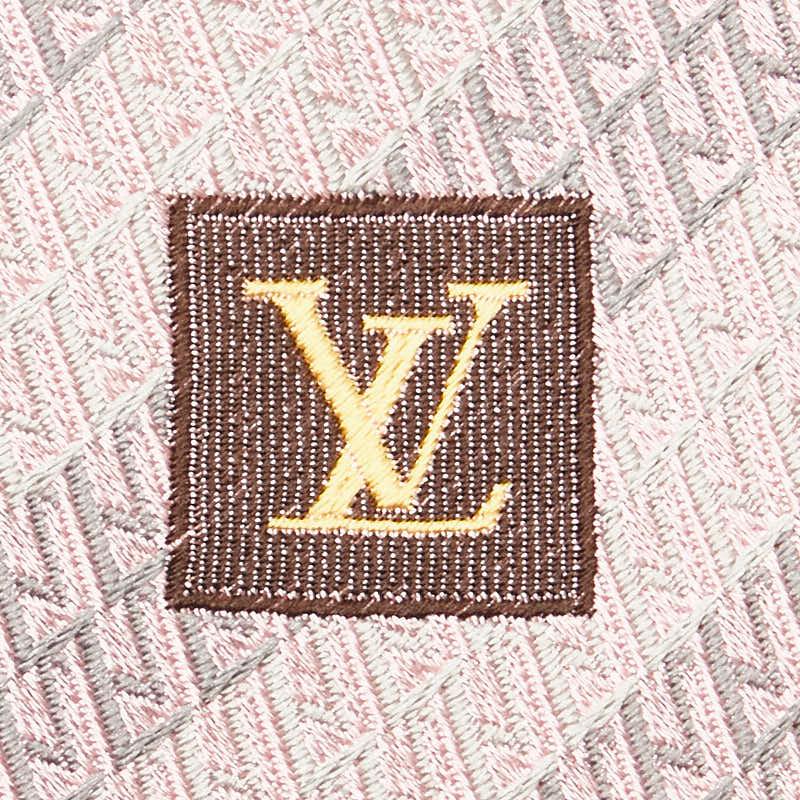LOUIS VUITTON（ルイ・ヴィトン） ルイ ヴィトン ロゴ ネクタイ ピンク