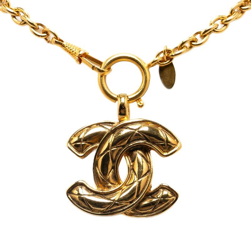 CHANEL シャネル ヴィンテージ マトラッセ ココマーク チェーン 
