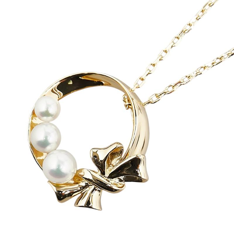 MIKIMOTO ミキモト K18YG イエローゴールド アコヤパール3.4 MIKIMOTO ミキモト K18YG イエローゴールド アコヤパール3.4