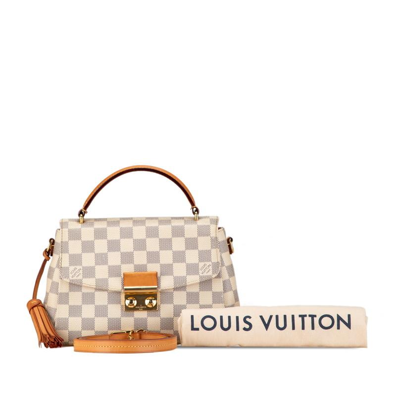 LOUIS VUITTON ルイ ヴィトン ダミエ アズール クロワゼット 