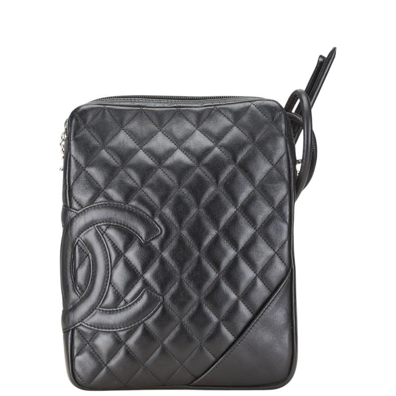 CHANEL シャネル カンボンライン ココマーク キルティング 斜め CHANEL シャネル カンボンライン ココマーク キルティング 斜め