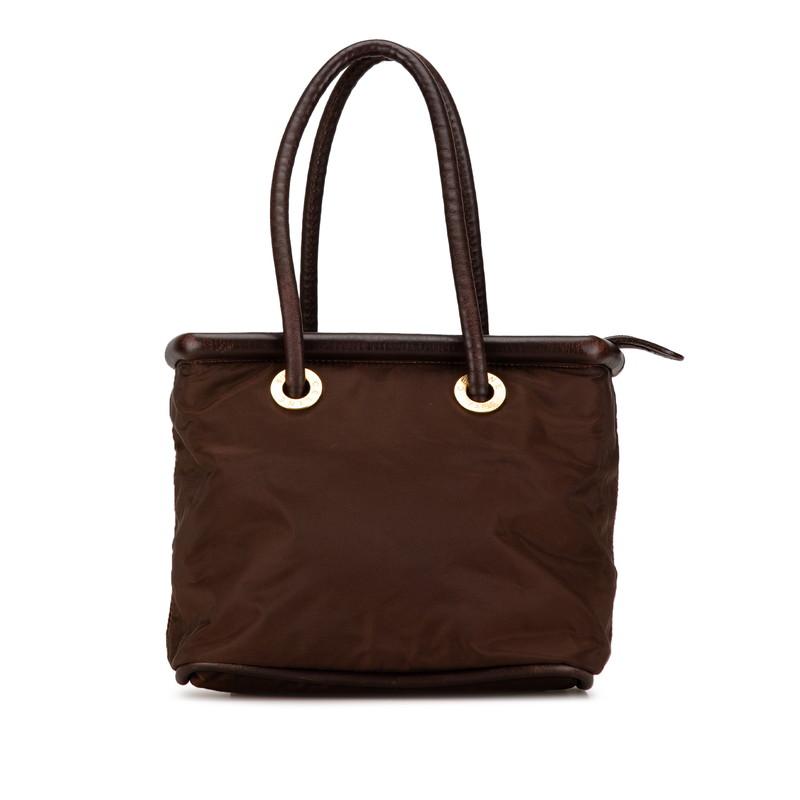 CELINE セリーヌ ロゴ トートバッグ ショルダーバッグ ブラウン 