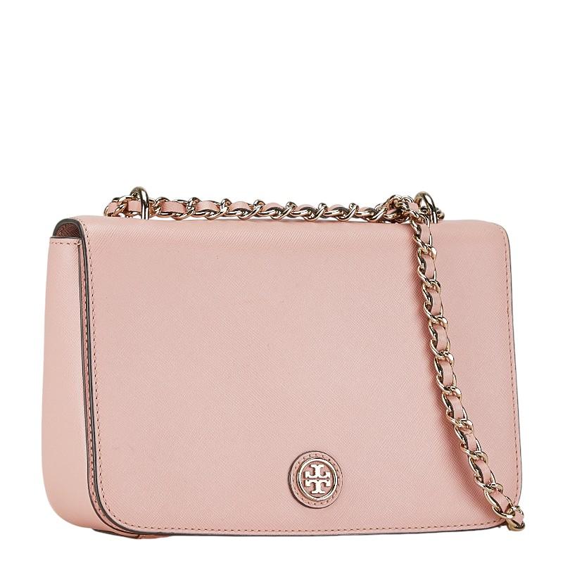 TORY BURCH（トリーバーチ） チェーンショルダーバッグ ピンク レザー