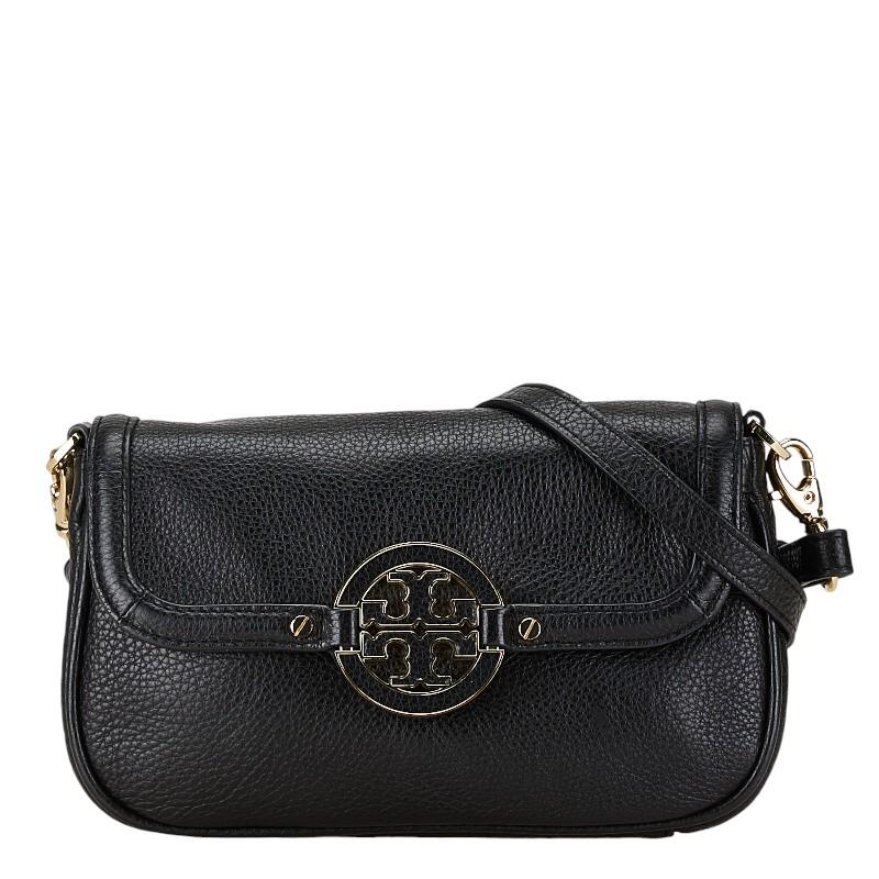 TORY BURCH トリーバーチ ショルダーバッグ ブラック レザー TORY BURCH トリーバーチ ショルダーバッグ ブラック レザー