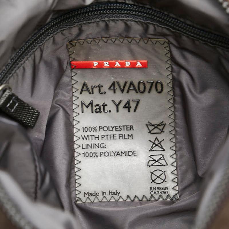 PRADA プラダスポーツ　バッグ グレー ナイロン製 プラダスポーツ PRADA SPORT ナイロントートバッグ グレー ショッパー