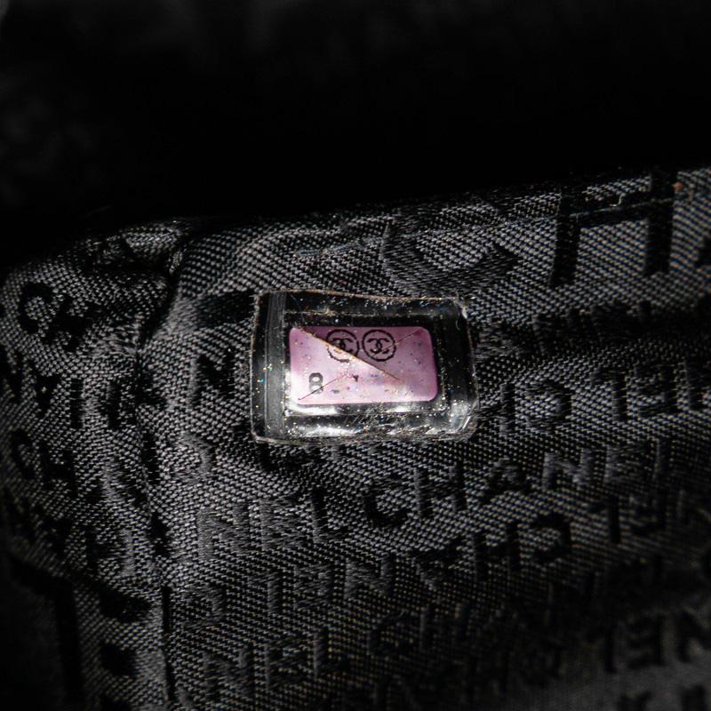CHANEL（シャネル） チョコバー ハンドバッグ ブラック ラムスキン