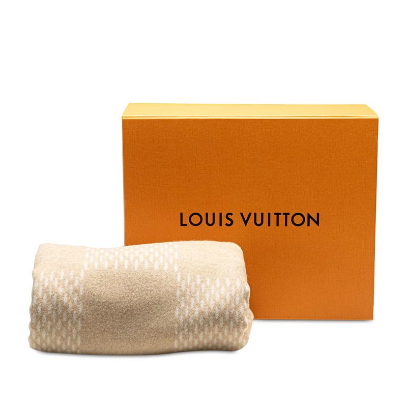 LOUIS VUITTON ルイ ヴィトン ダミエ 毛布 ブランケット