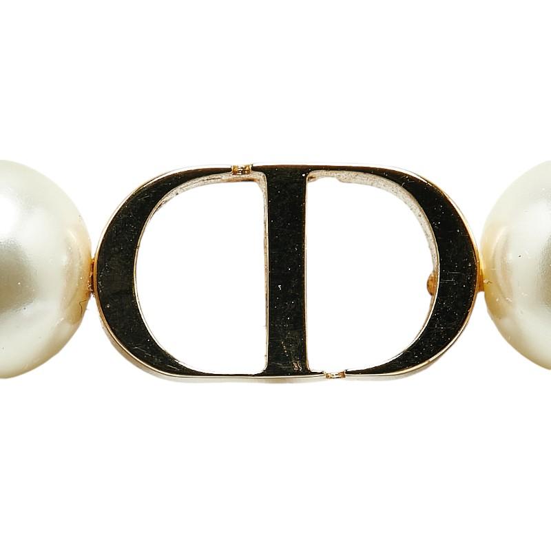 ディオール 30 MONTAIGNE レジンパール チョーカー ネックレス