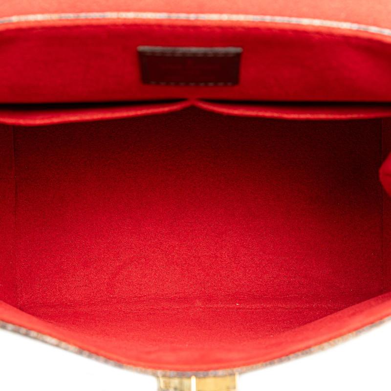 美品 ルイヴィトン ダミエ ベルガモPM N41167 2WAYハンドバッグ LOUIS VUITTON（ルイ・ヴィトン） ルイ ヴィトン ダミエ ベルガモPM