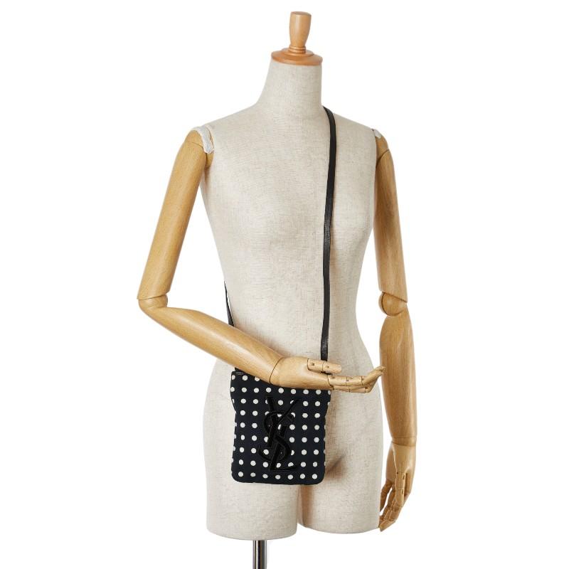 ASUS（エイスース） サンローラン ドット 水玉 斜め掛け ショルダー