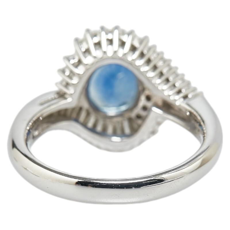 Pt900 プラチナ サファイア2.45ct ダイヤ0.66ct リング 指輪  