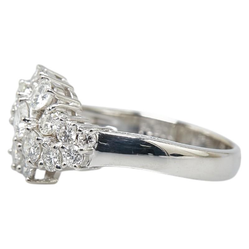 Pt900 プラチナ ダイヤ0.97ct リング 指輪 レディース 9.5号 中古 