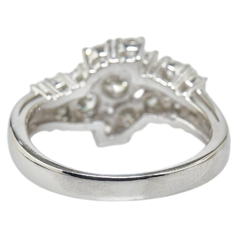 Pt900 プラチナ ダイヤ0.97ct リング 指輪 レディース 9.5号 中古 