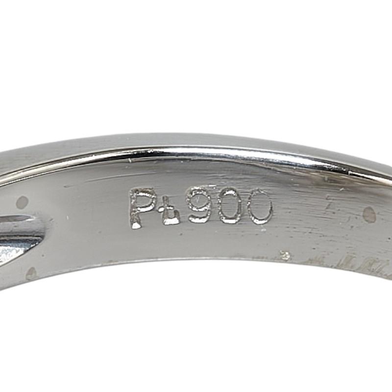 Pt900 プラチナ ダイヤ0.97ct リング 指輪 レディース 9.5号 中古 