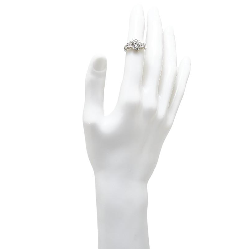 Pt900 プラチナ ダイヤ0.97ct リング 指輪 レディース 9.5号 中古 