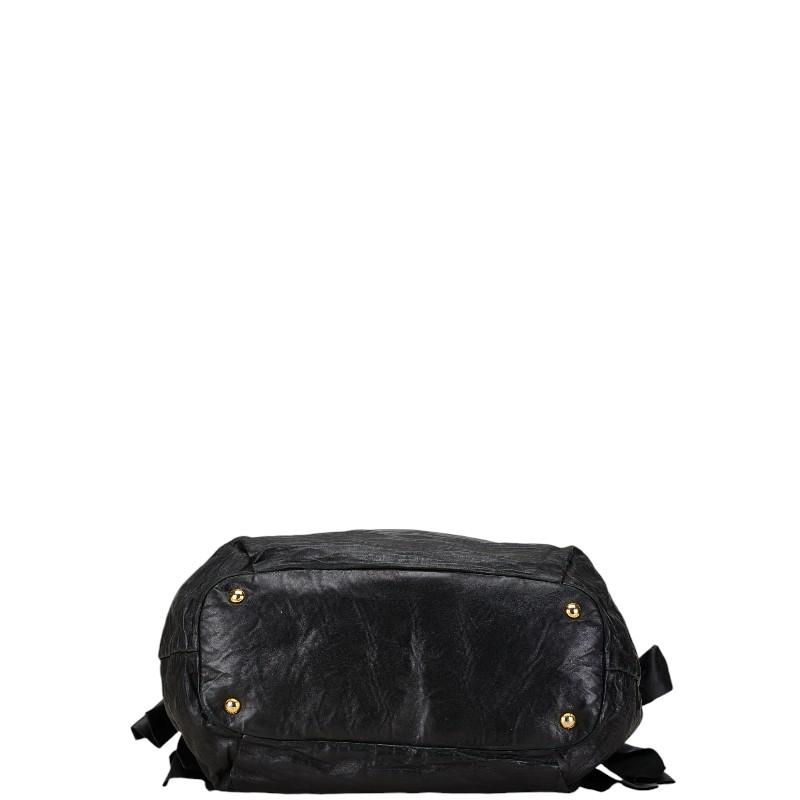 PRADA プラダ リボン ハンドバッグ ショルダーバッグ 2WAY PRADA プラダ リボン ハンドバッグ ショルダーバッグ 2WAY