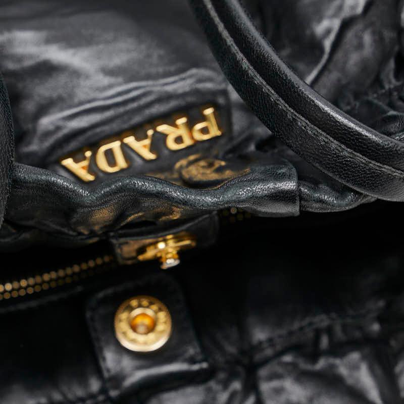 PRADA プラダ リボン ハンドバッグ ショルダーバッグ 2WAY PRADA プラダ リボン ハンドバッグ ショルダーバッグ 2WAY