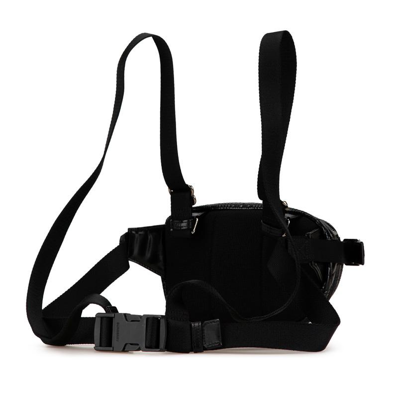 BURBERRY ホースフェリー ベルトバッグ クロスボディ メンズ ブラック BURBERRY バーバリー ホースフェリー ロゴ クロスボディバッグ