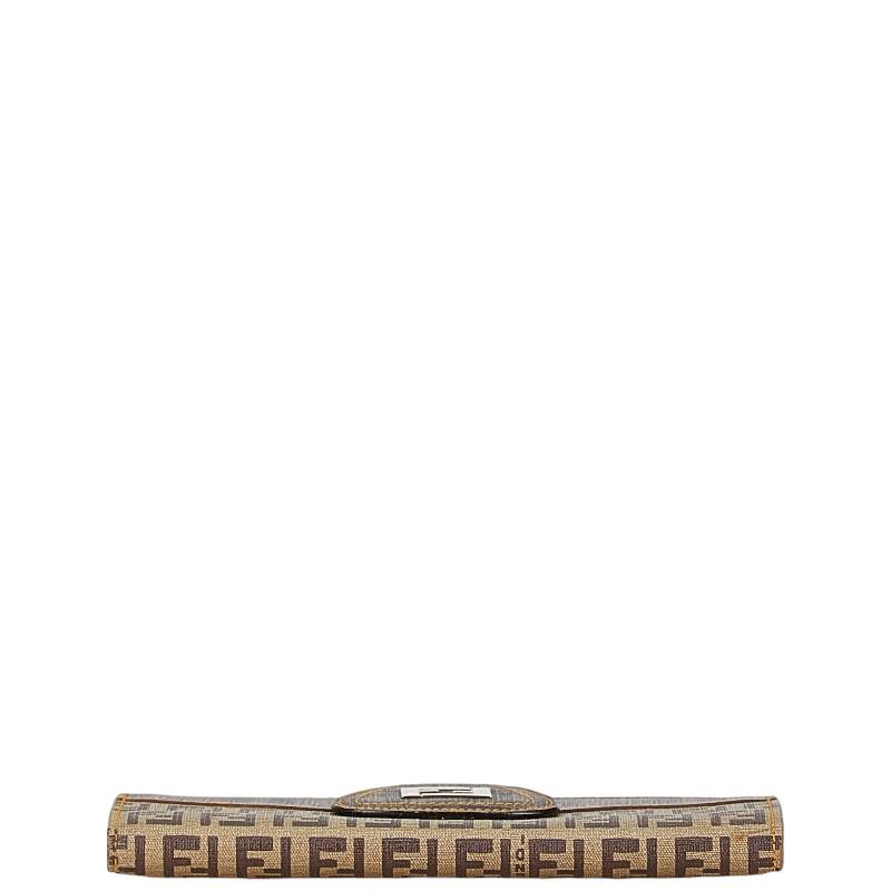 FENDI（フェンディ） ズッカ ズッキーノ 長財布 8M0032 ブラウン PVC
