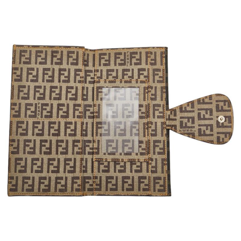 FENDI（フェンディ） ズッカ ズッキーノ 長財布 8M0032 ブラウン PVC