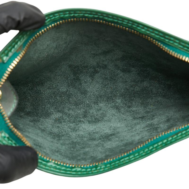LOUIS VUITTON エピレザー グリーン バケツ型ショルダーバッグ