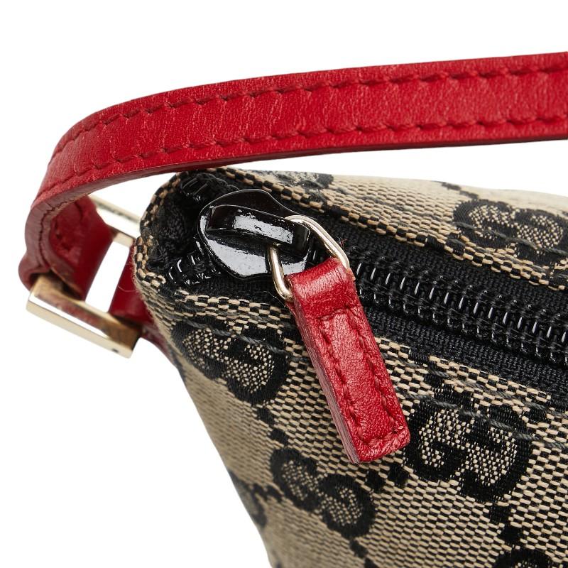 GUCCI グッチ GGキャンバス ワンショルダーバッグ ハンドバッグ ポーチ 