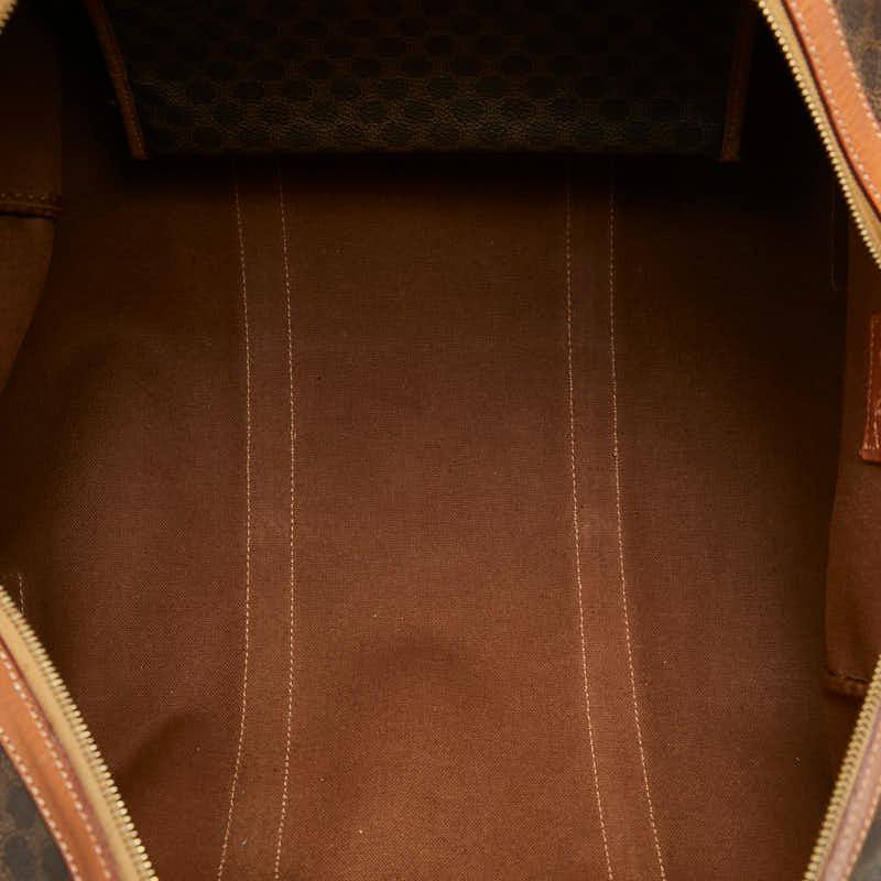 CELINE（セリーヌ） マカダム ボストンバッグ トラベルバッグ 旅行用