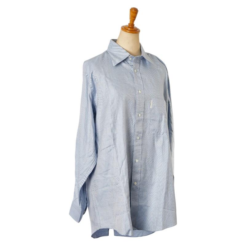BURBERRY バーバリー ロンドン 長袖シャツ サイズ：M BBW89-173 ブルー 