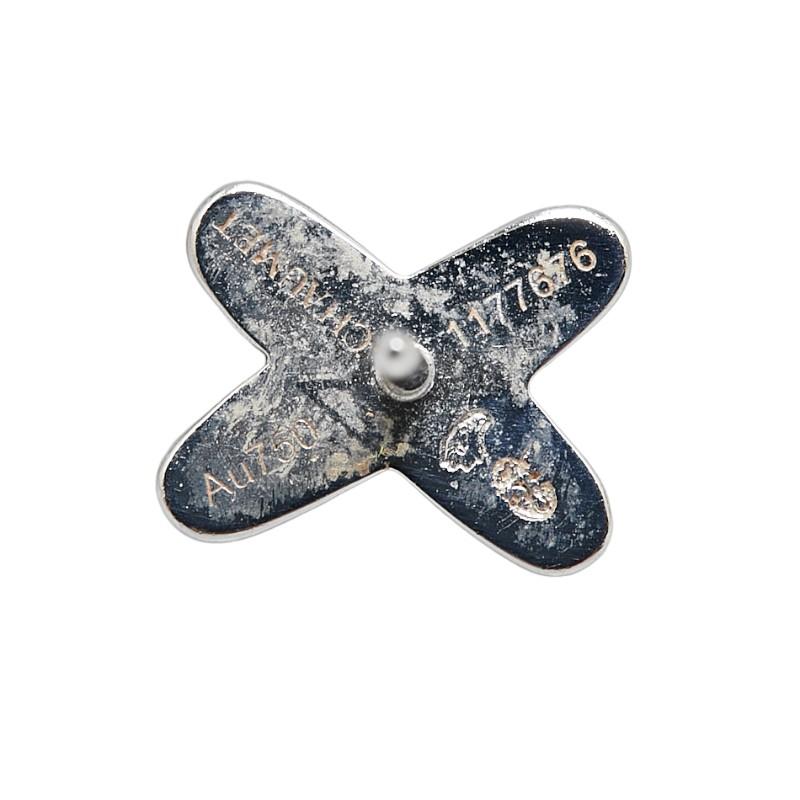 CHAUMET（ショーメ） ジュ ドゥ リアン ダイヤ ピアス シルバー K18WG