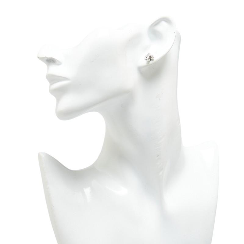 CHAUMET（ショーメ） ジュ ドゥ リアン ダイヤ ピアス シルバー K18WG