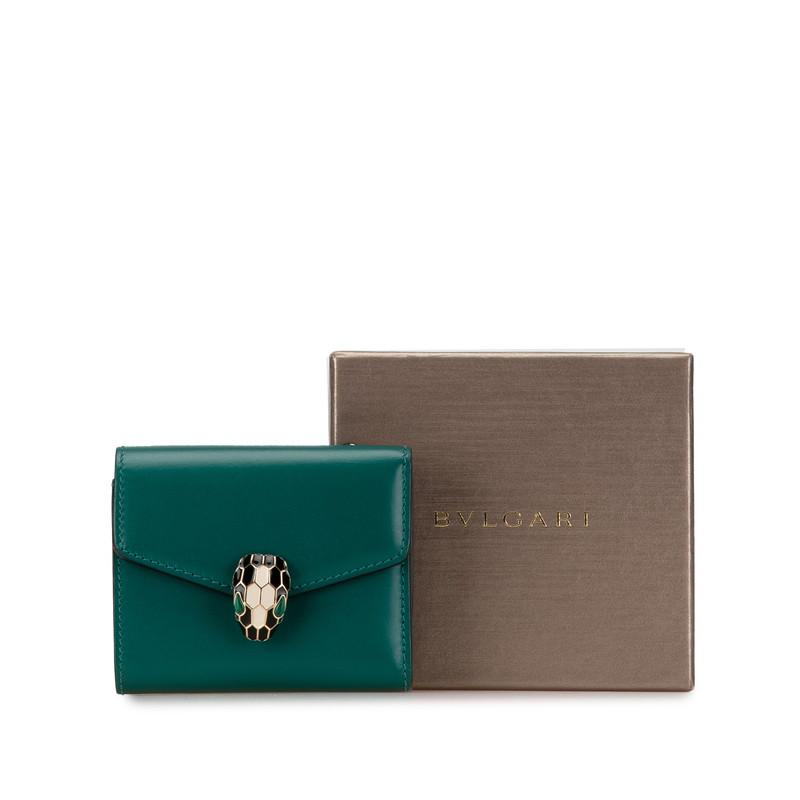 BVLGARI ブルガリ セルペンティ フォーエバー 三つ折り財布 BVLGARI ブルガリ セルペンティ フォーエバー 三つ折り財布