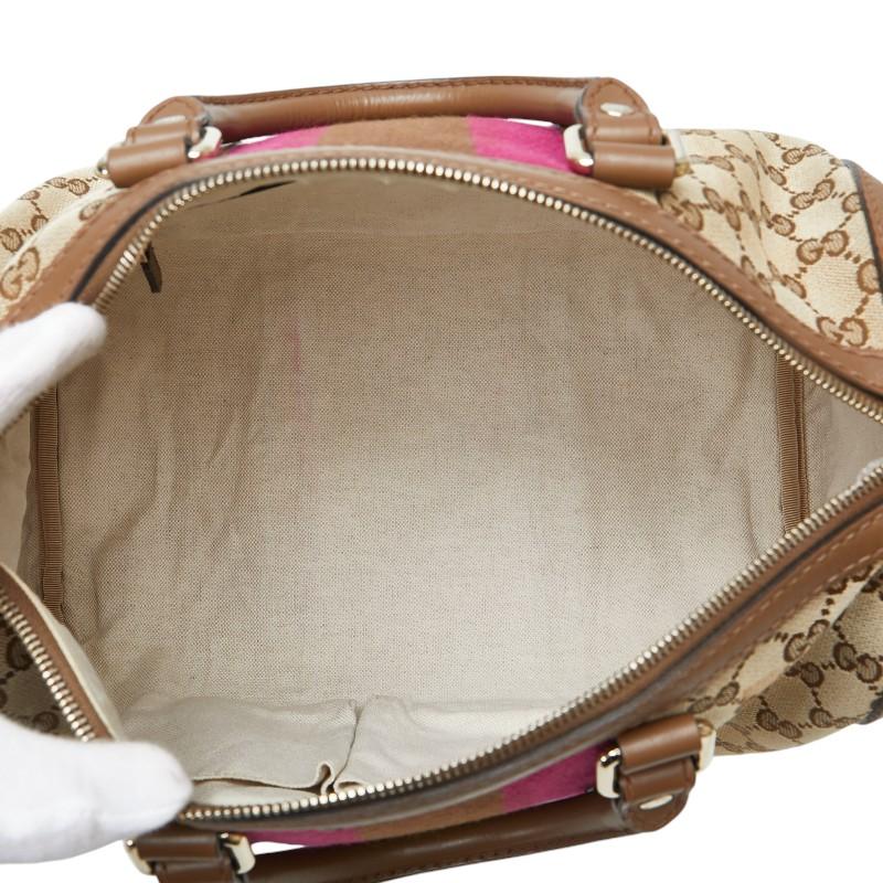 GUCCI（グッチ） GGキャンバス ボストンバッグ ショルダーバッグ 2WAY