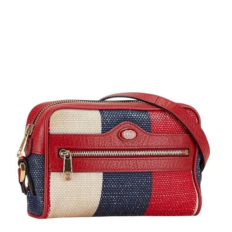GUCCI（グッチ） GGジャガード オフディア 斜め掛け ショルダーバッグ 