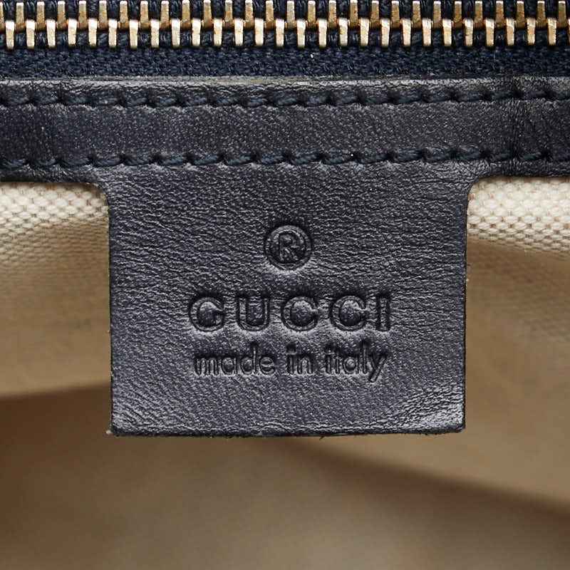 GUCCI グッチ GGキャンバス シェリーライン ボストンバッグ